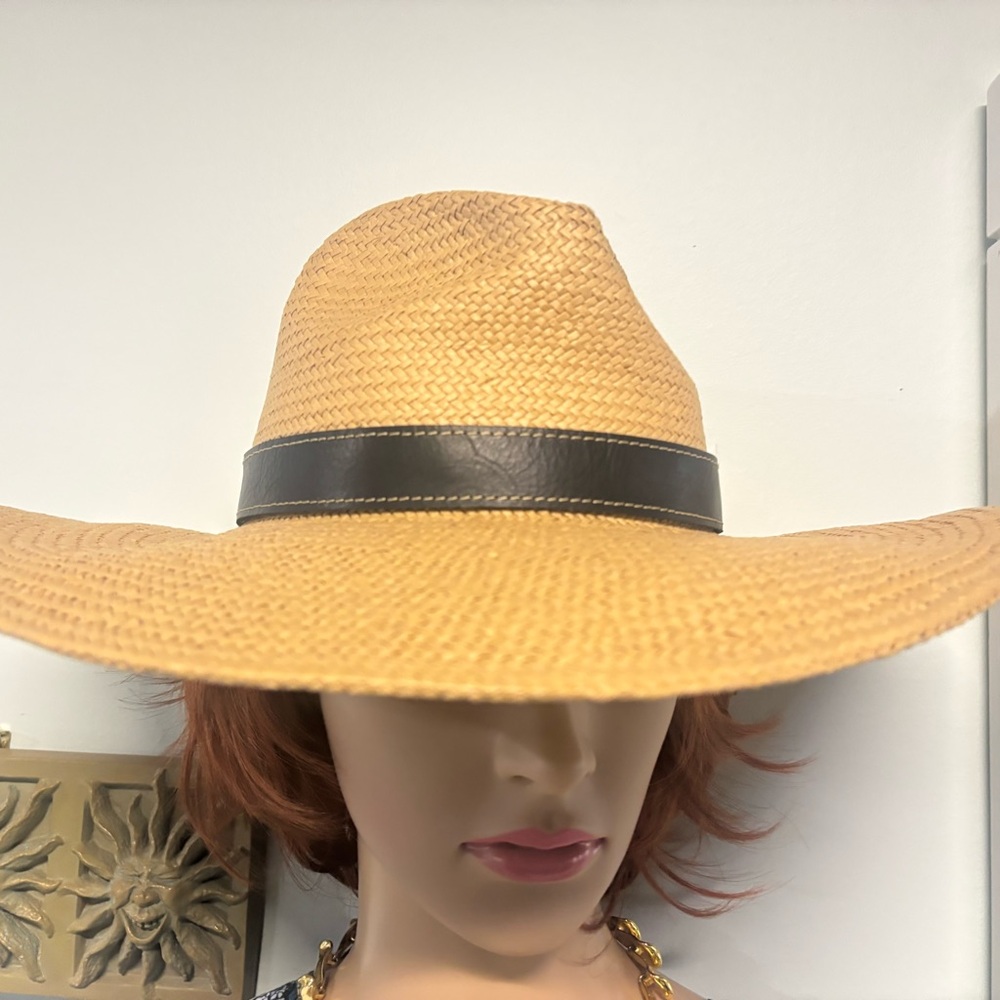 ❤️Madewell Paper Panama Hat- Small/Medium - Picture 3 of 5